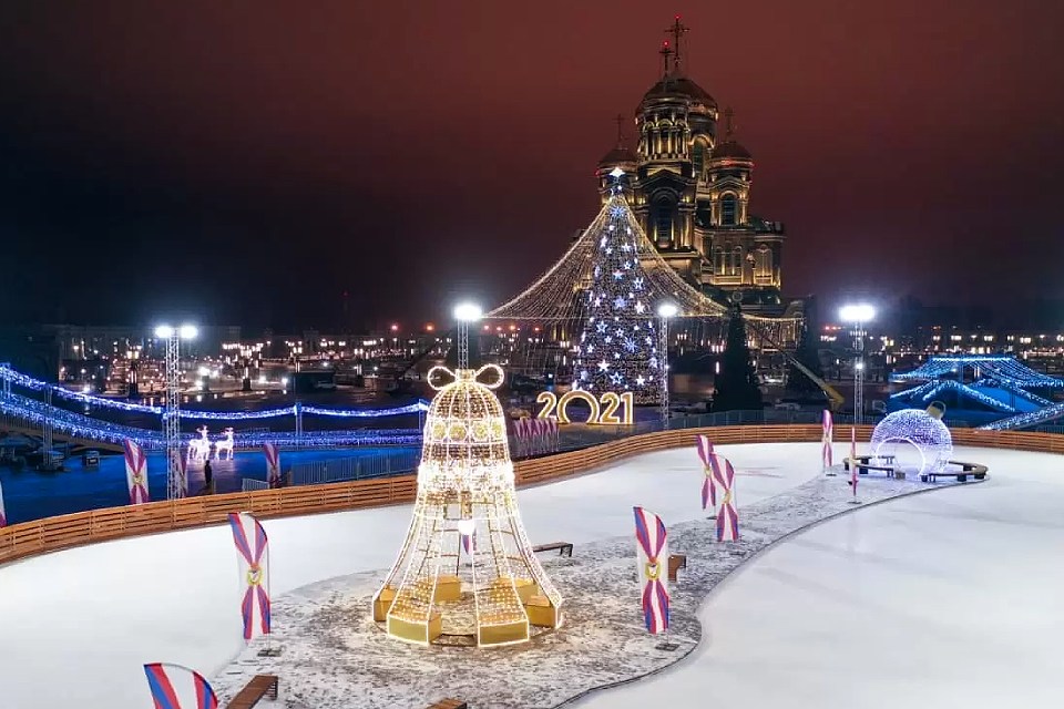 Парк Патриот Новый Год 2022