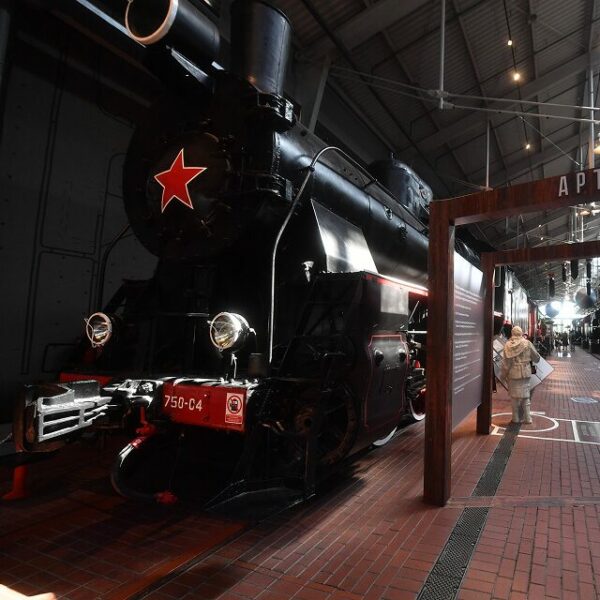 Новый год в Музее железных дорог России