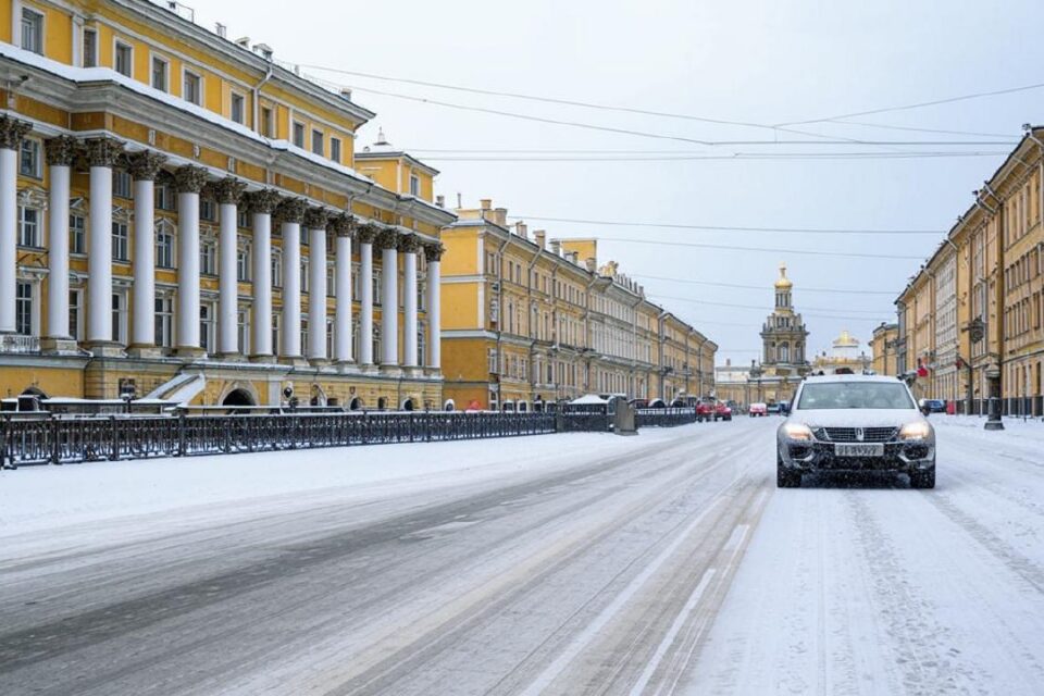 Перекрытие дорог на время работы Рождественской ярмарки 2024-2025 в Санкт-Петербурге