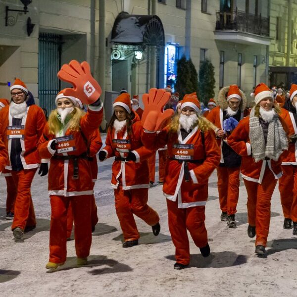 Новогодний забег в костюмах