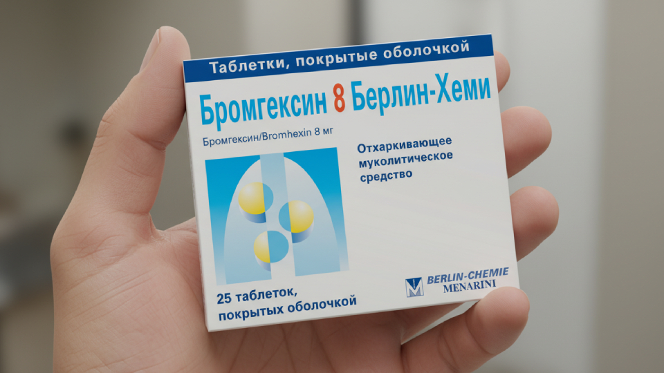 Бромгексин таблетки