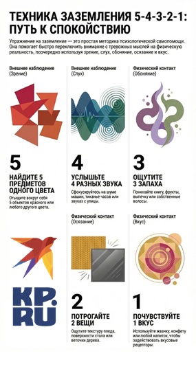 Техника заземления «5-4-3-2-1»