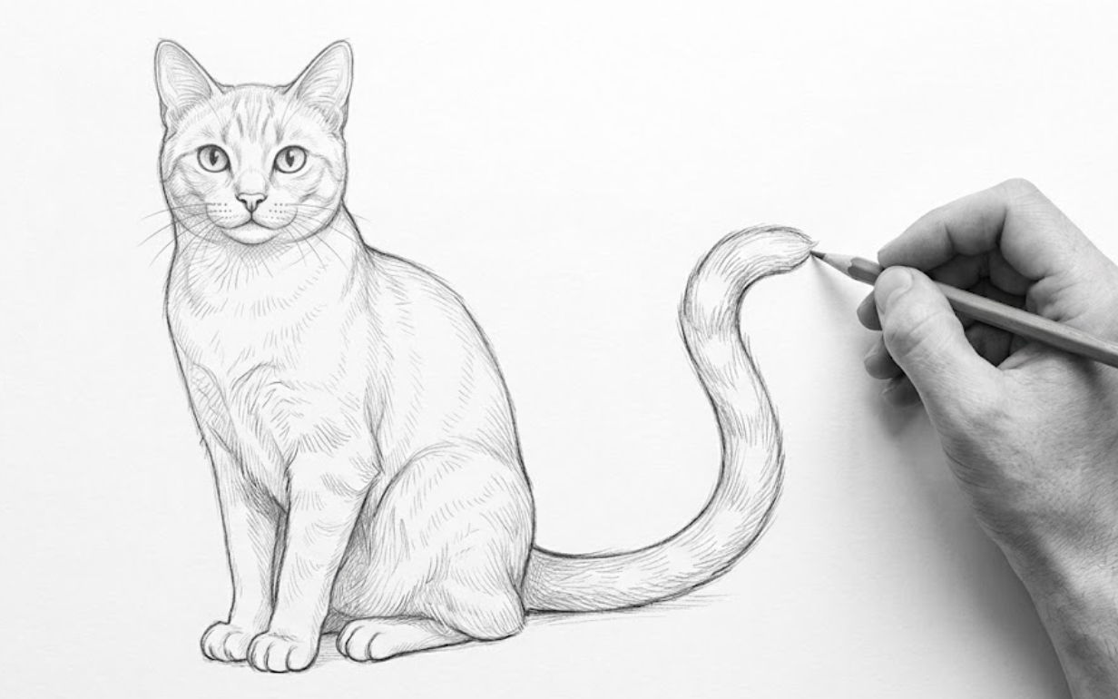 Рисуем кота