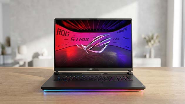 ASUS ROG Strix SCAR 18 (2026). Фото: Ян Ляпин / Нейросеть