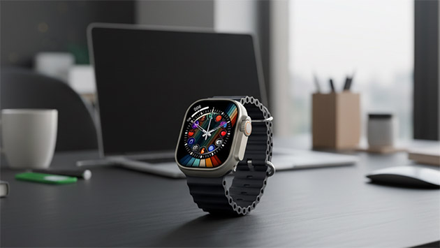 Ultimate Smart Watch HK 10 Ultra 3. Фото: Павел Громов / Нейросеть