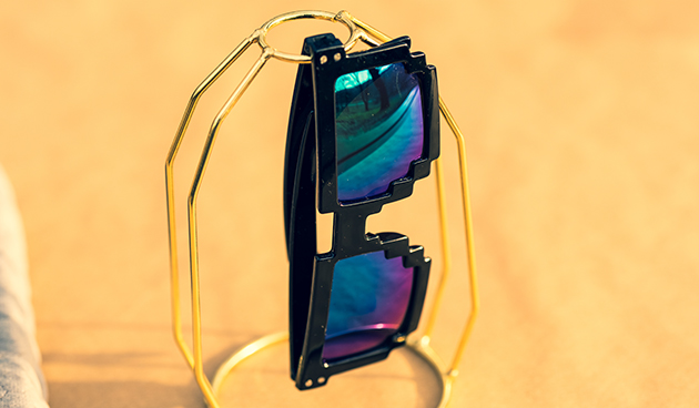 Пиксельные очки