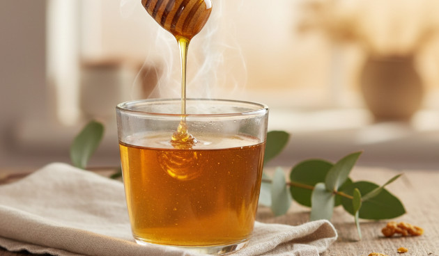 Мед с чаем при простуде