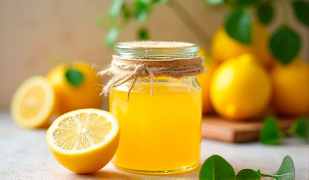 Лимонный джин с ванилью