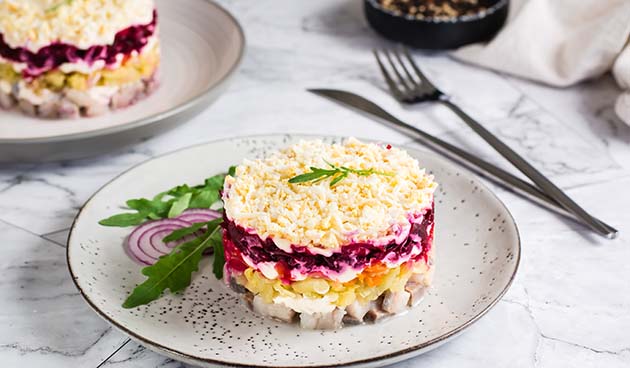 Сельдь под шубой