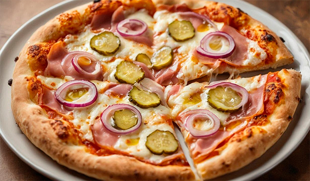 Колбаса + соленые огурцы