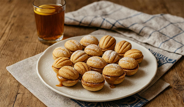 Орешки со сгущенкой