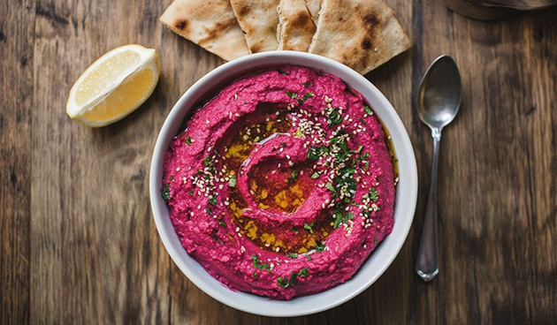 Свекольный хумус