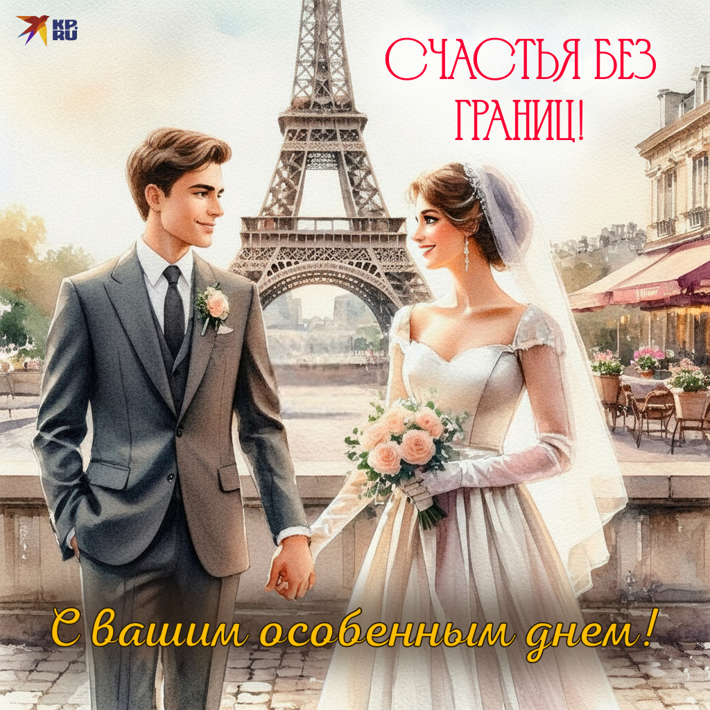 Прикольные открытки на день свадьбы