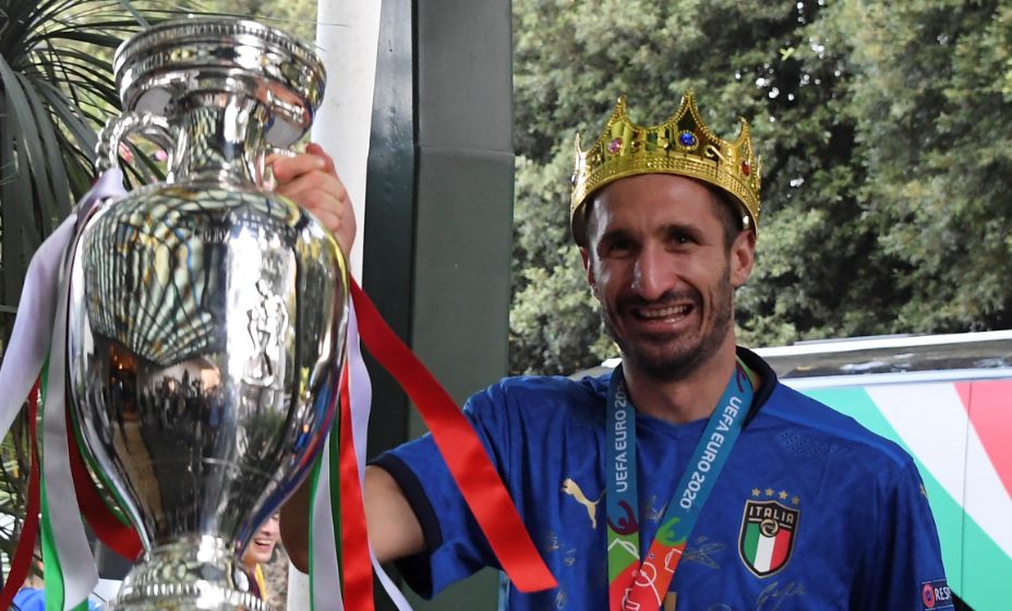 Джорджо Кьеллини не верит в то, что итальянцы снова станут чемпионами Европы. Фото: Reuters