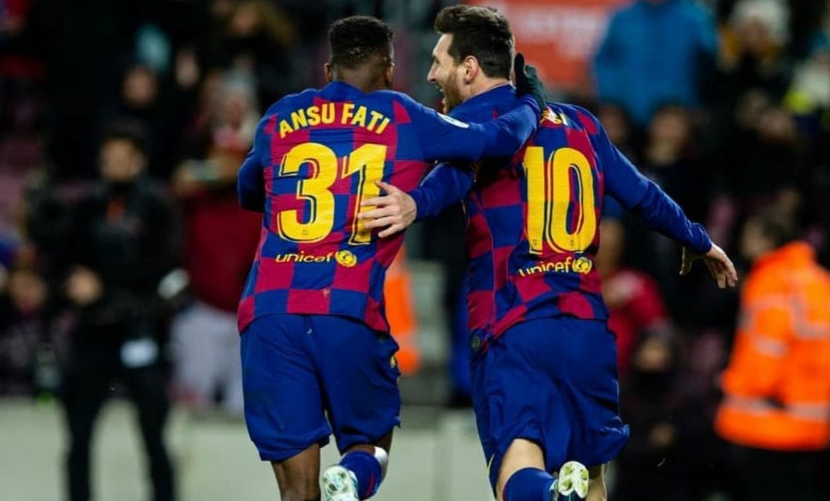 Фати будет выступать за «Барселону» под 10-м номером. Фото: Инстаграм Ансу Фати