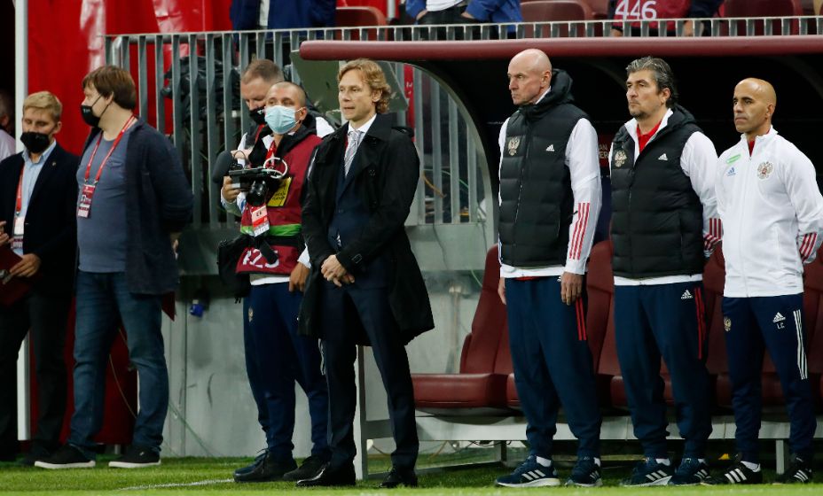 Валерий Карпин дебютировал в сборной России в матче отбора Чм-2022 против Хорватии. Фото: Reuters