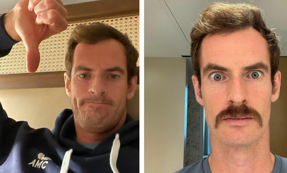 Теннисист Энди Маррей потерял обручальное кольцо вместе с кроссовками. Фото: Instagram Энди Маррея