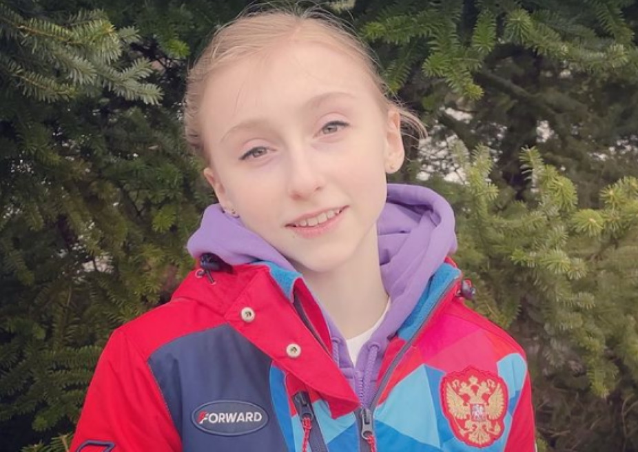 Фигуристка Софья Муравьева неплохо выступает в сезоне 2021/2022. Фото: Личный Инстаграм Софьи Муравьевой.