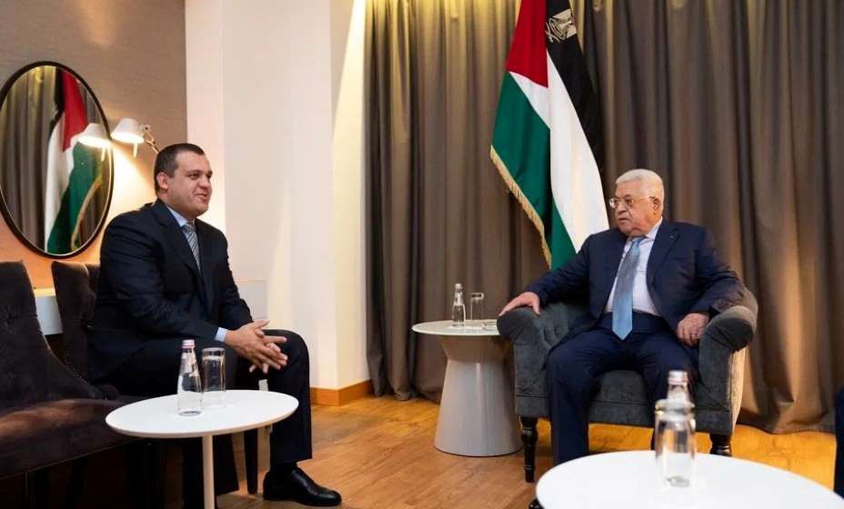 Умар Кремлев и Махмуд Аббас договорились о сотрудничестве по развитию бокса. Фото: Федерация бокса России