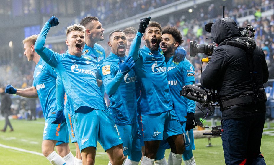 «Зенит» со стороны смотрит на свой возможный путь в Лиге чемпионов. Фото: РПЛ