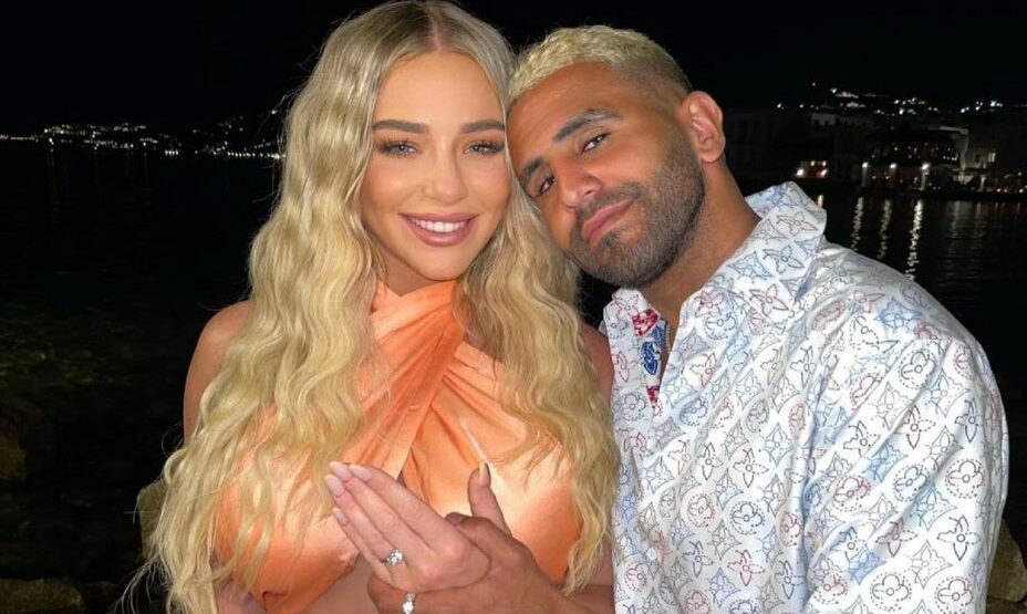 Рияд Марез женился на модели