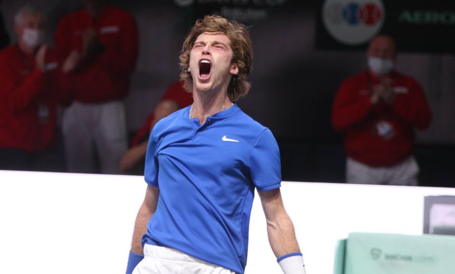 Андрей Рублев вышел в финал турнира в Марселе. Фото: Global Look Press