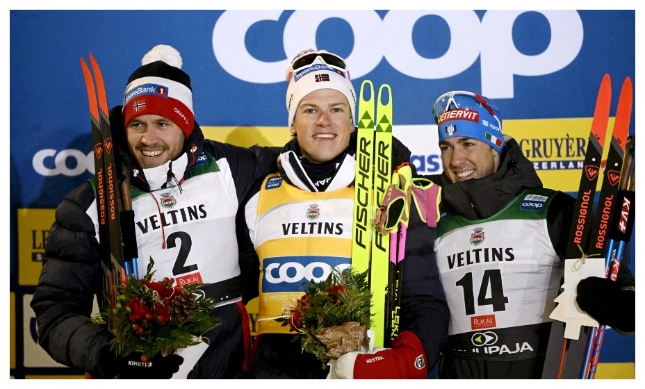 Йоханнес собрал все золото в финской Руке. Фото: Reuters