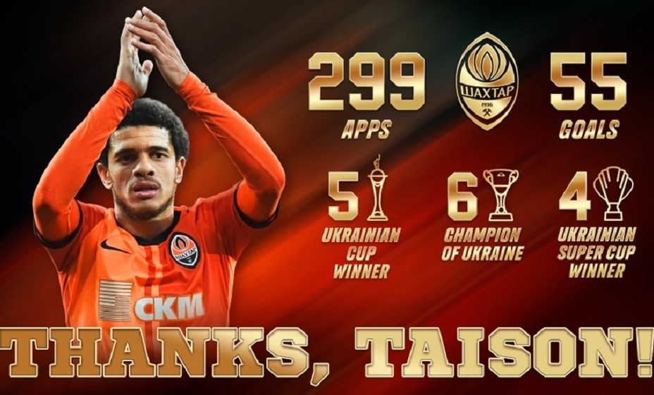 Тайсон в Донецке был лидером. Фото: ФК «Шахтер»