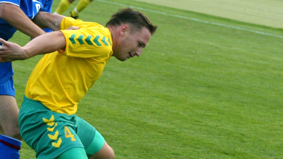 Нериус Бараса, футбол, литва