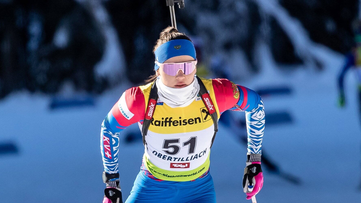 Биатлонистка Наталья Гербулова. Фото: GLOBAL LOOK PRESS