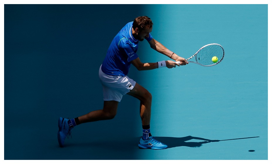 Даниил Медведев добрался до финала, где ждет Синнера. Фото: Reuters