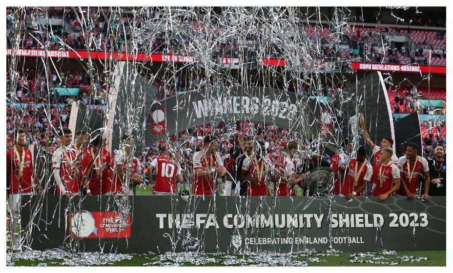 «Арсенал» - обладатель Суперкубка Англии-2023. Фото: Global Look Press