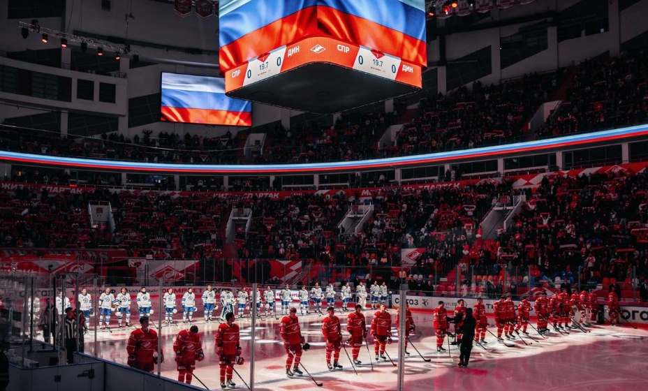 «Спартак» победил в дерби «Динамо». Фото: ХК «Спартак»