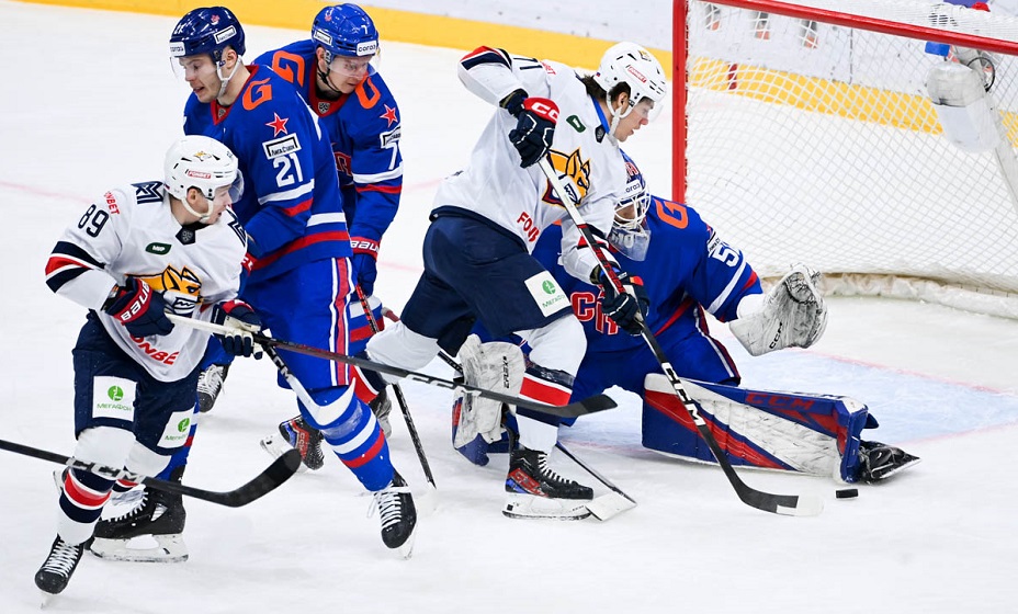 Главный арбитр КХЛ: Победный гол «Металлурга» был забит в рамках правил. Фото: ХК СКА