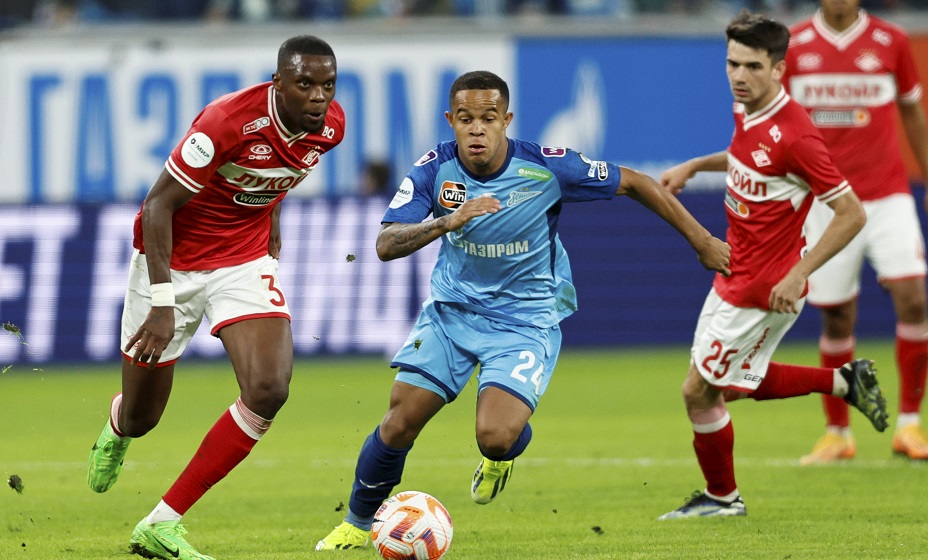 «Спартак» 3 апреля сыграет с «Зенитом» в полуфинале Кубка России по футболу. Фото: Global Look Press