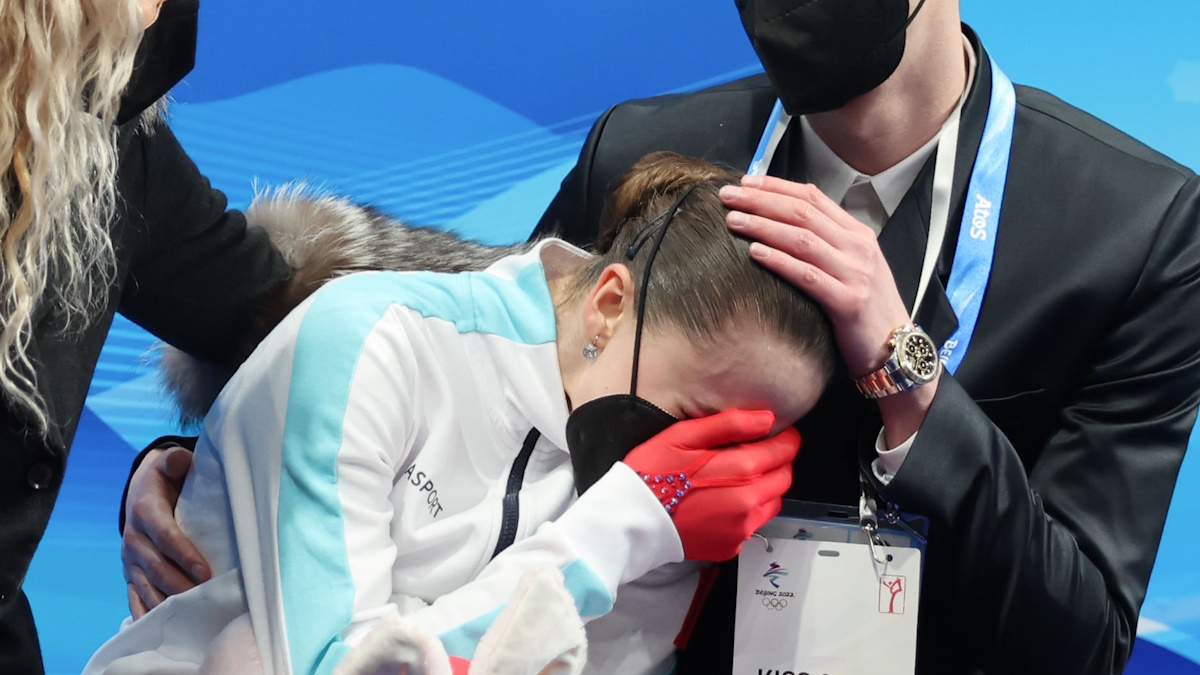 Камила Валиева на Олимпиаде-2022 в Пекине. Фото: GLOBAL LOOK PRESS