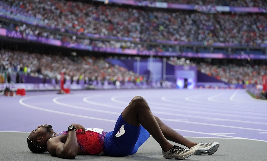 Лайлс с коронавирусом занял 3-е место в забеге на 200 метров на Олимпиаде. Фото: Global Look Press