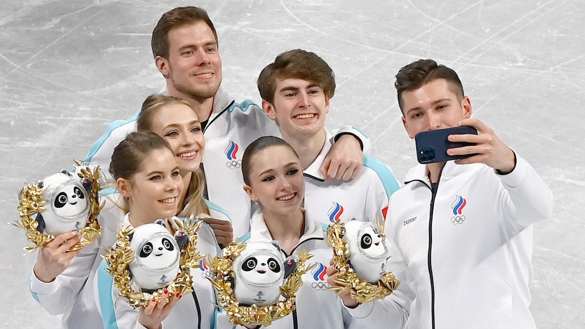 У России - бронза Пекина-2022 в фигурном катании. Фото: GLOBAL LOOK PRESS