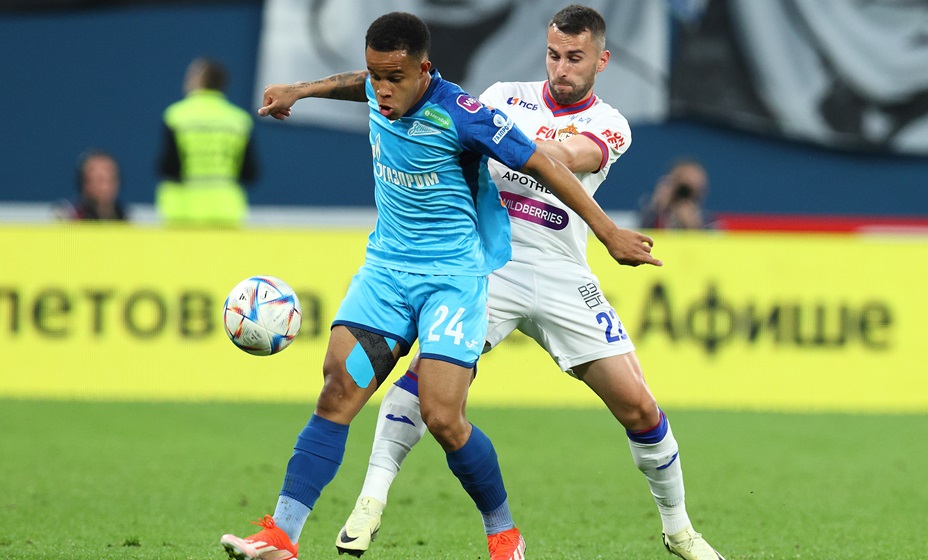 Названы стартовые составы ЦСКА и «Зенита» на матч Кубка России. Фото: Global Look Press