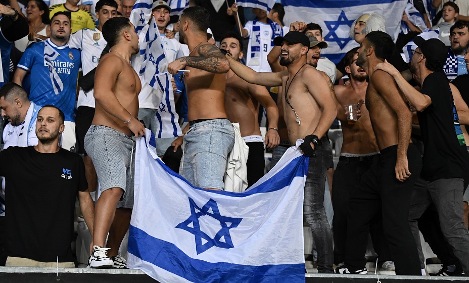 МИД Израиля назвал позором недопуск израильских болельщиков на матч Лиги Европы. Фото: Global Look Press