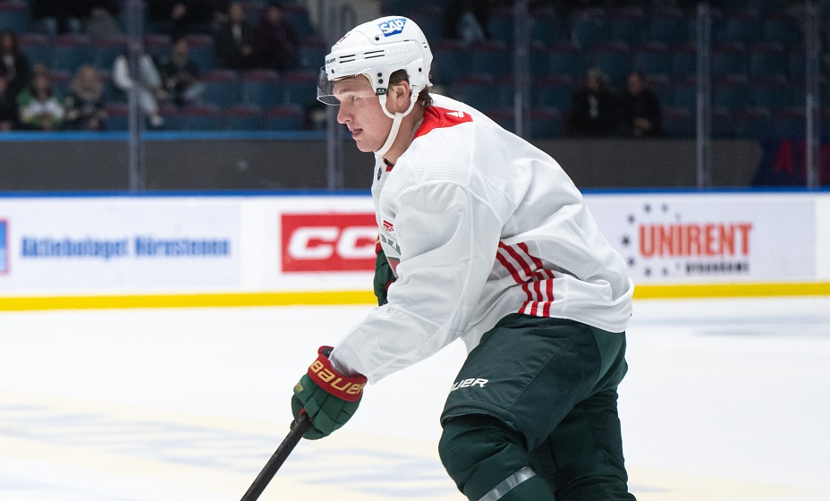 Россиянин Капризов достиг отметки в 400 очков в НХЛ. Фото: Global Look Press