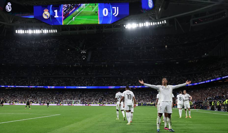 Джуд Беллингем празднует гол. Фото: Reuters