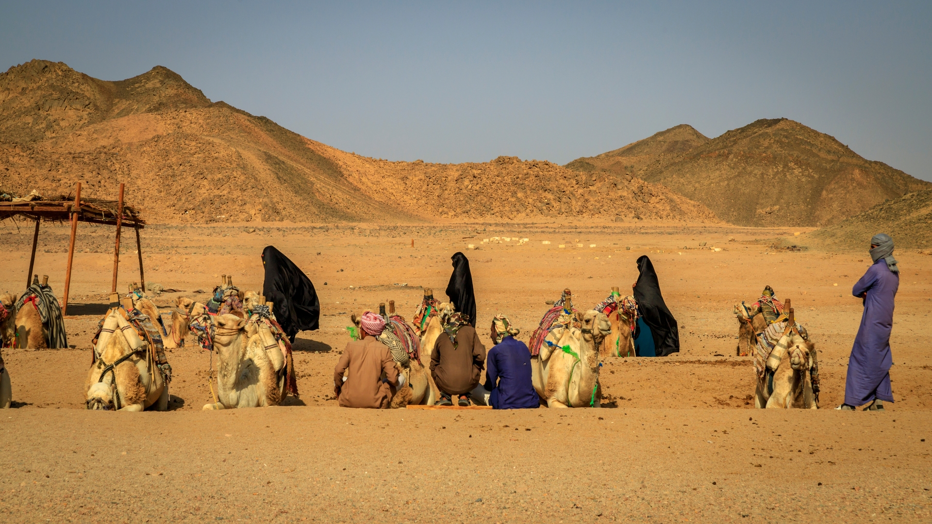 Бедуинская деревня, Хургада.