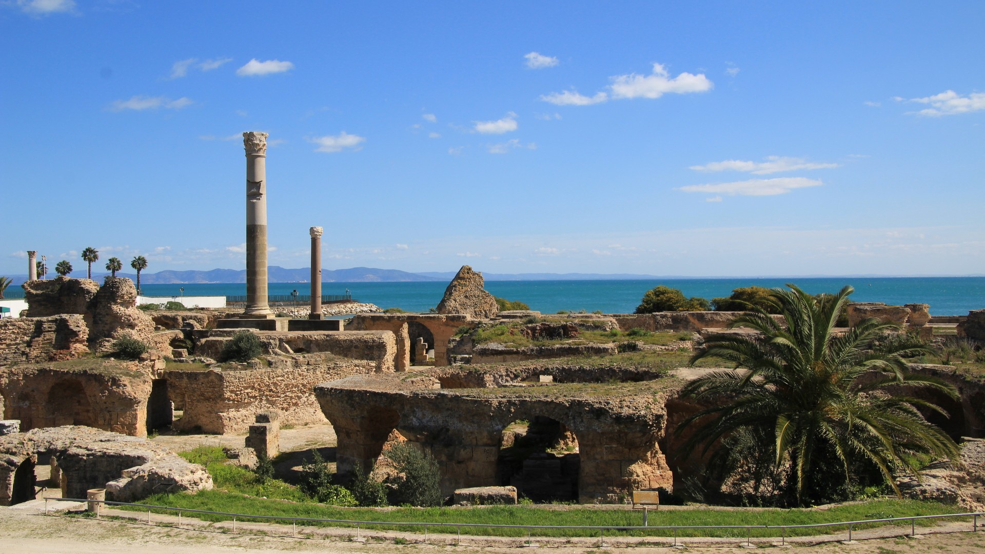 Древний город Карфаген, Тунис.