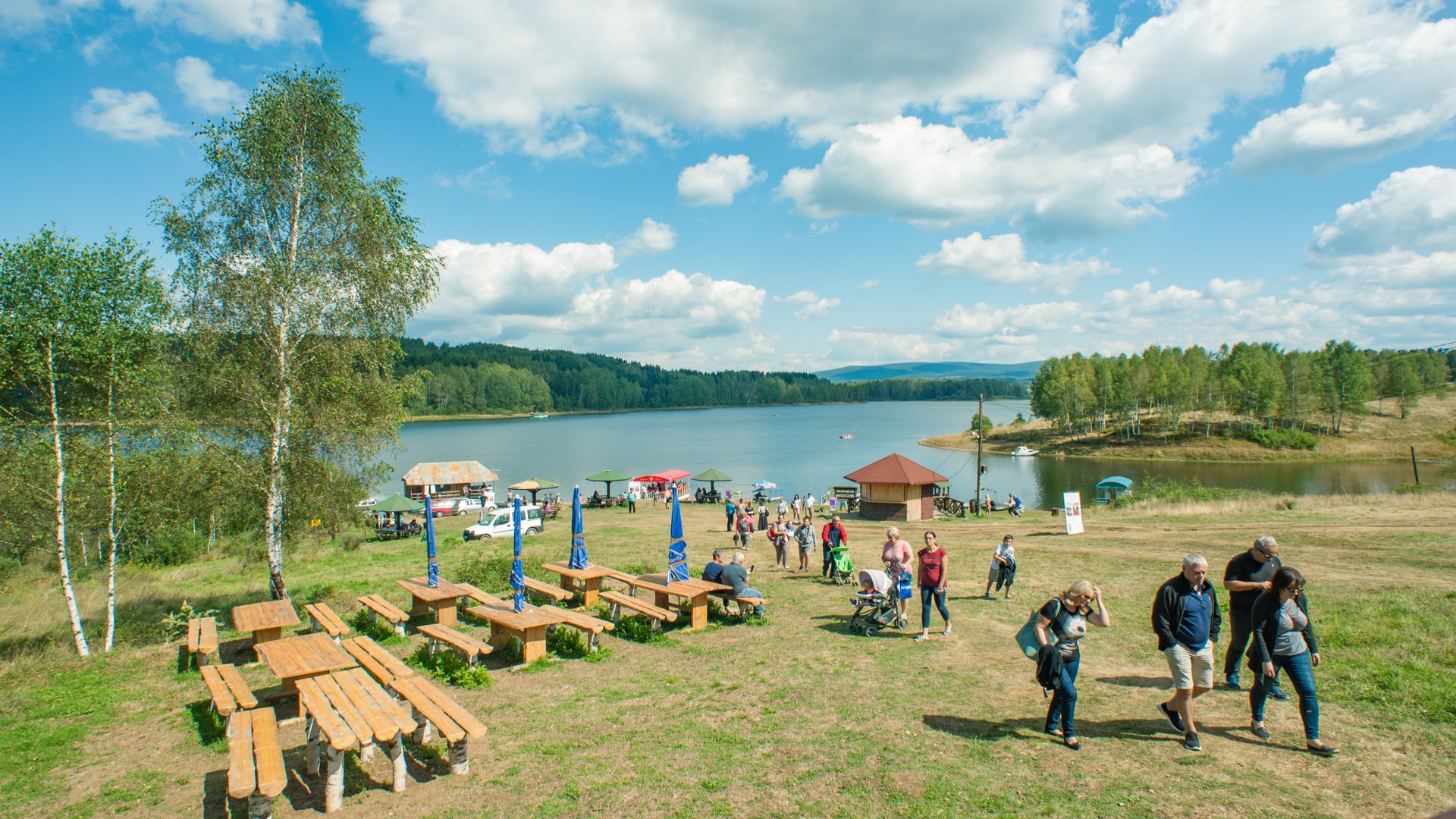 Отдых на Власинском озере.