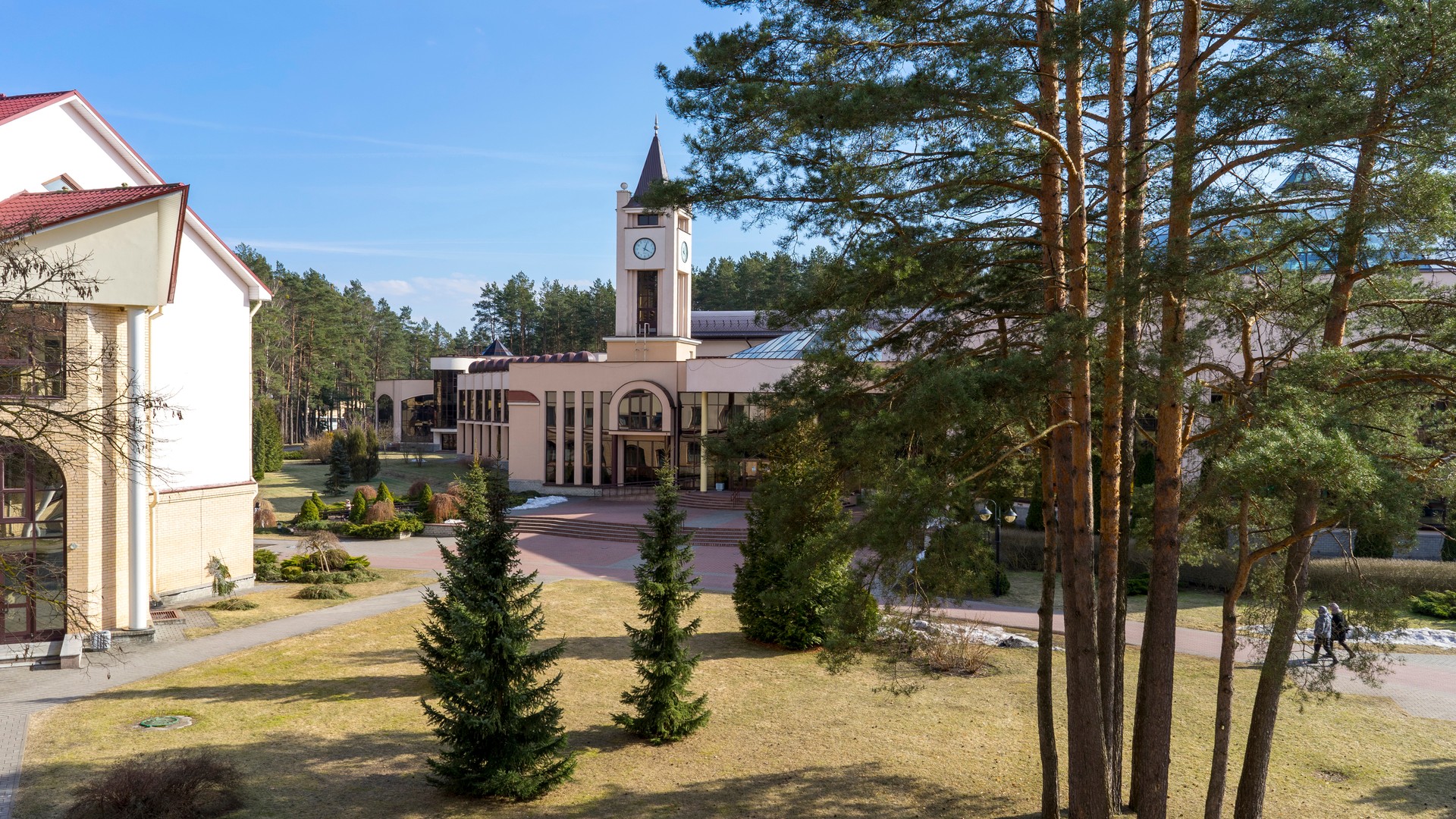 Курорт Озерный недалеко от Гродно, Белоруссия.